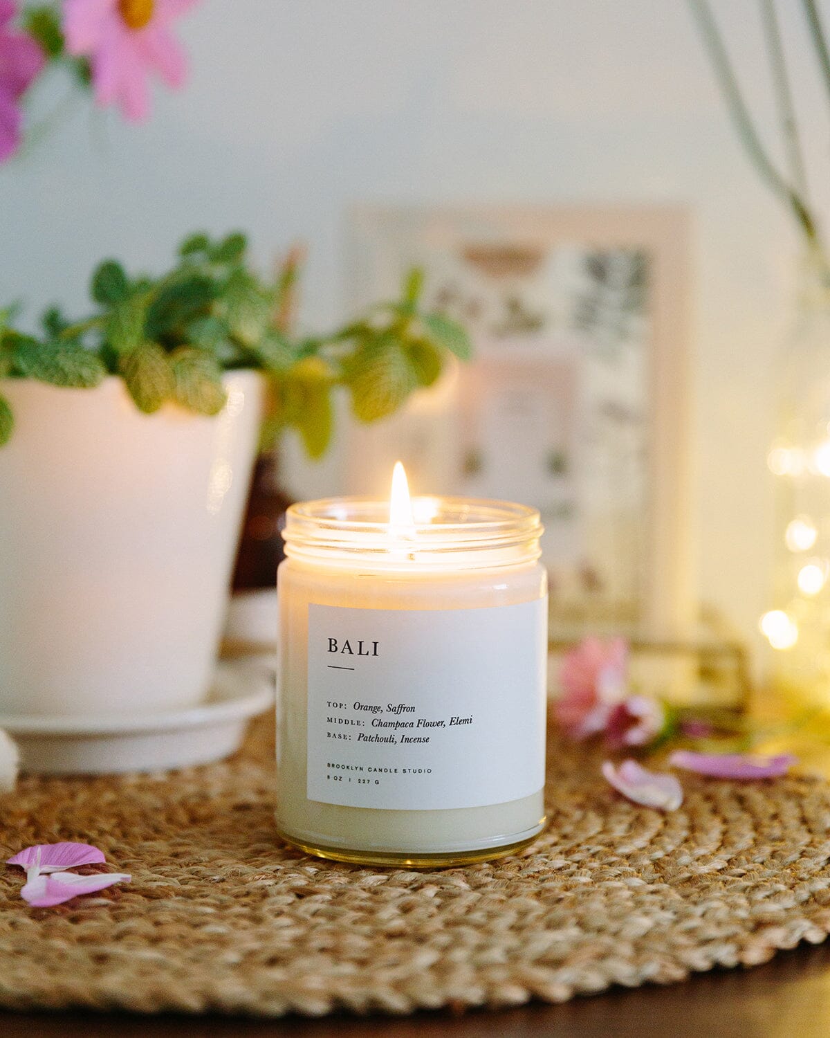 Bali Jar Candle Minimalist Brooklyn Candle Studio
