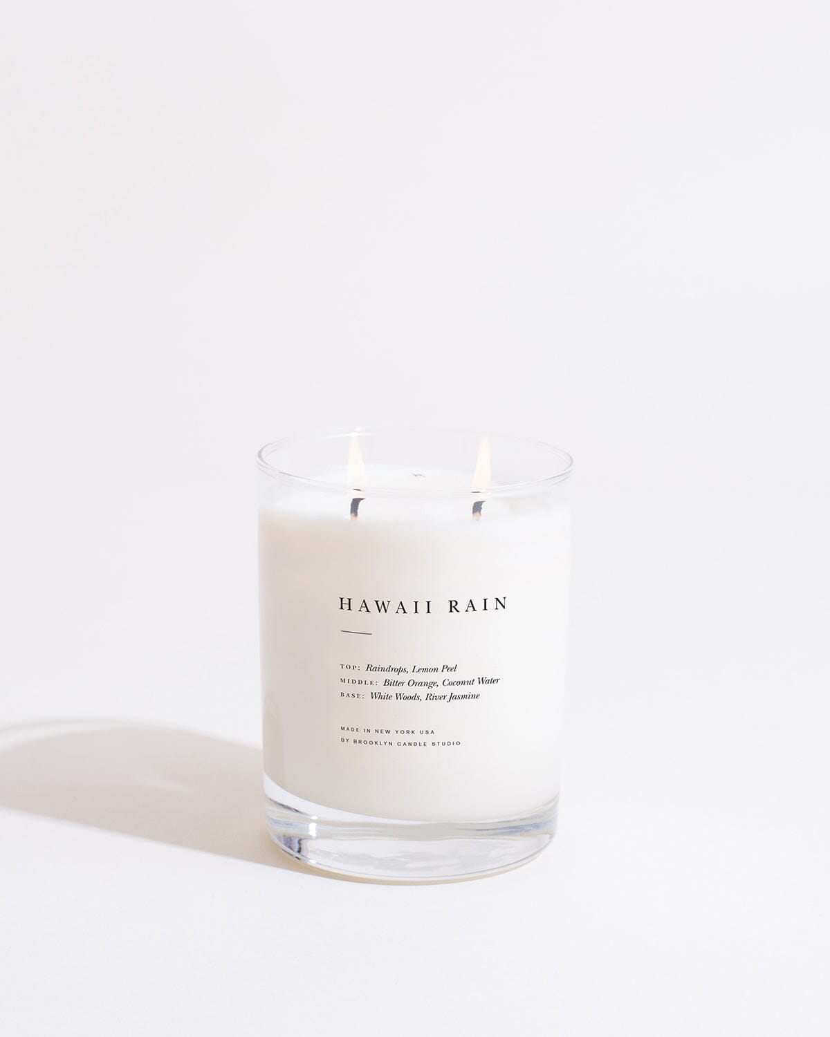 Hawaii Rain Classic 2-Wick Candle Escapist Collection Brooklyn Candle Studio
