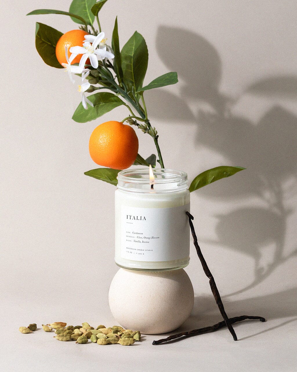 Italia Jar Candle Minimalist Brooklyn Candle Studio