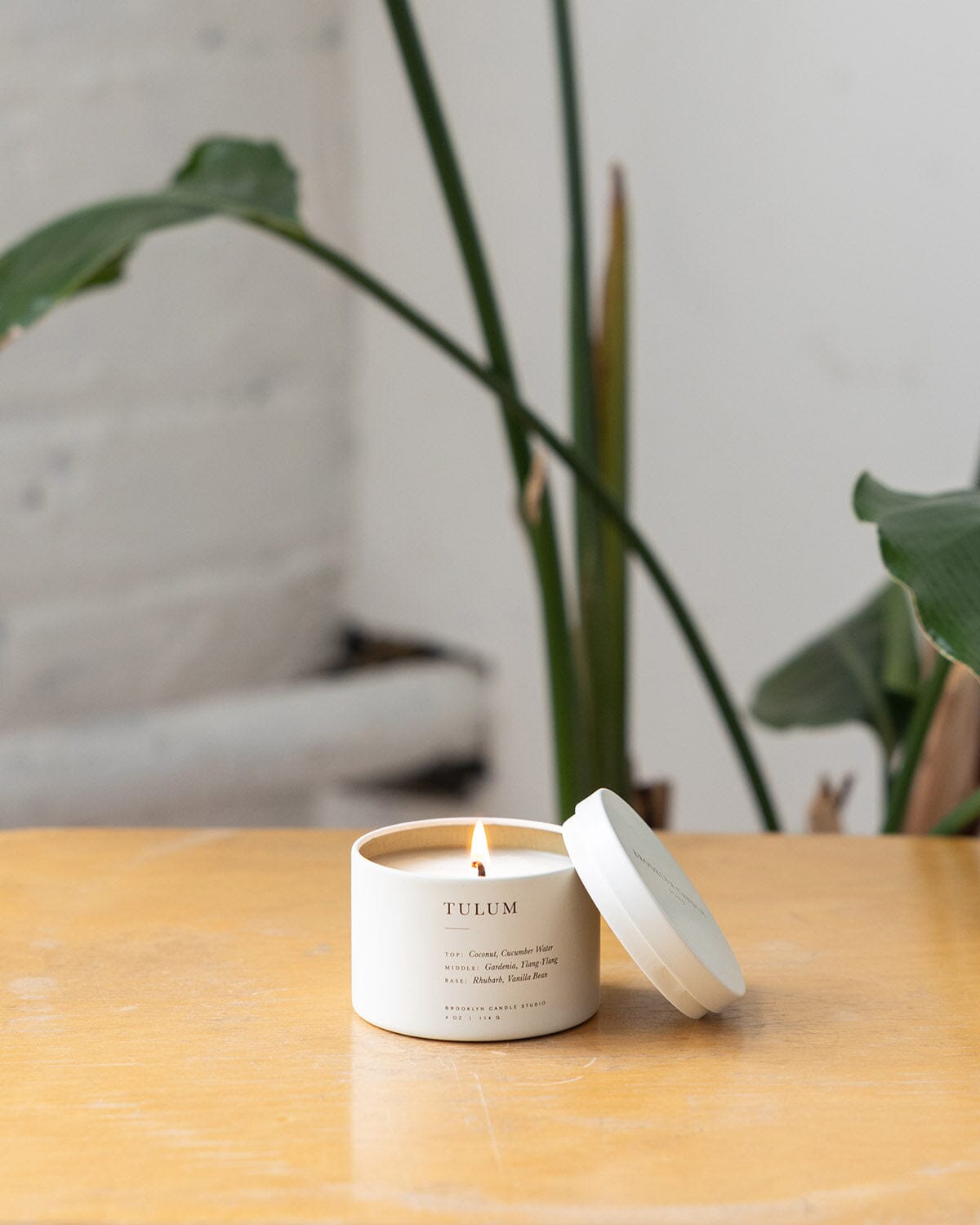 Tulum Travel Candle Mini Candle Tins Brooklyn Candle Studio