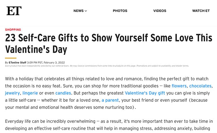 ENTERTAINMENT TODAY ONLINE: FEBRUARY 2022