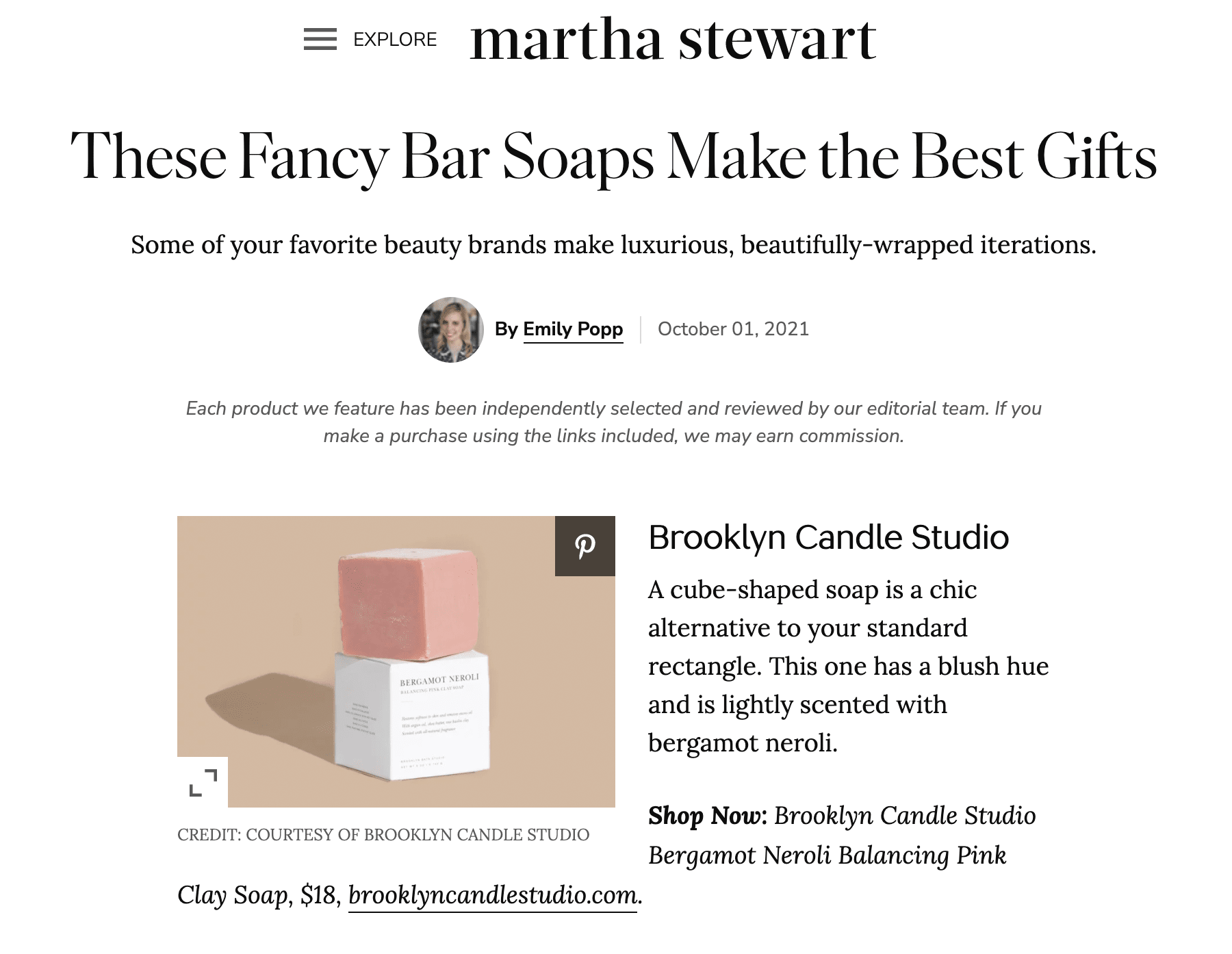 Martha Stewart: October 2021