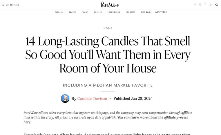 PUREWOW: JANUARY 2024