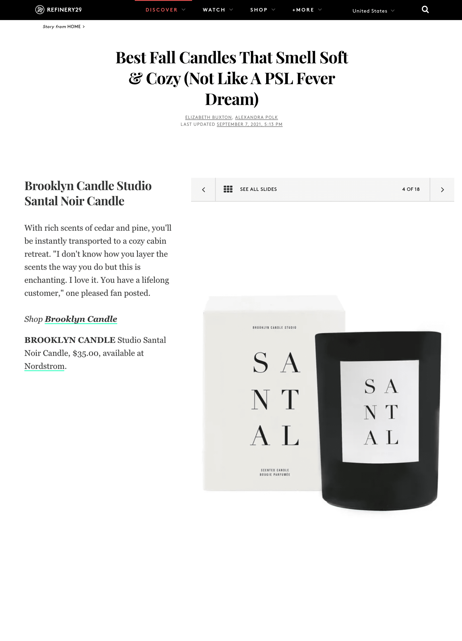 Refinery29: September 2021
