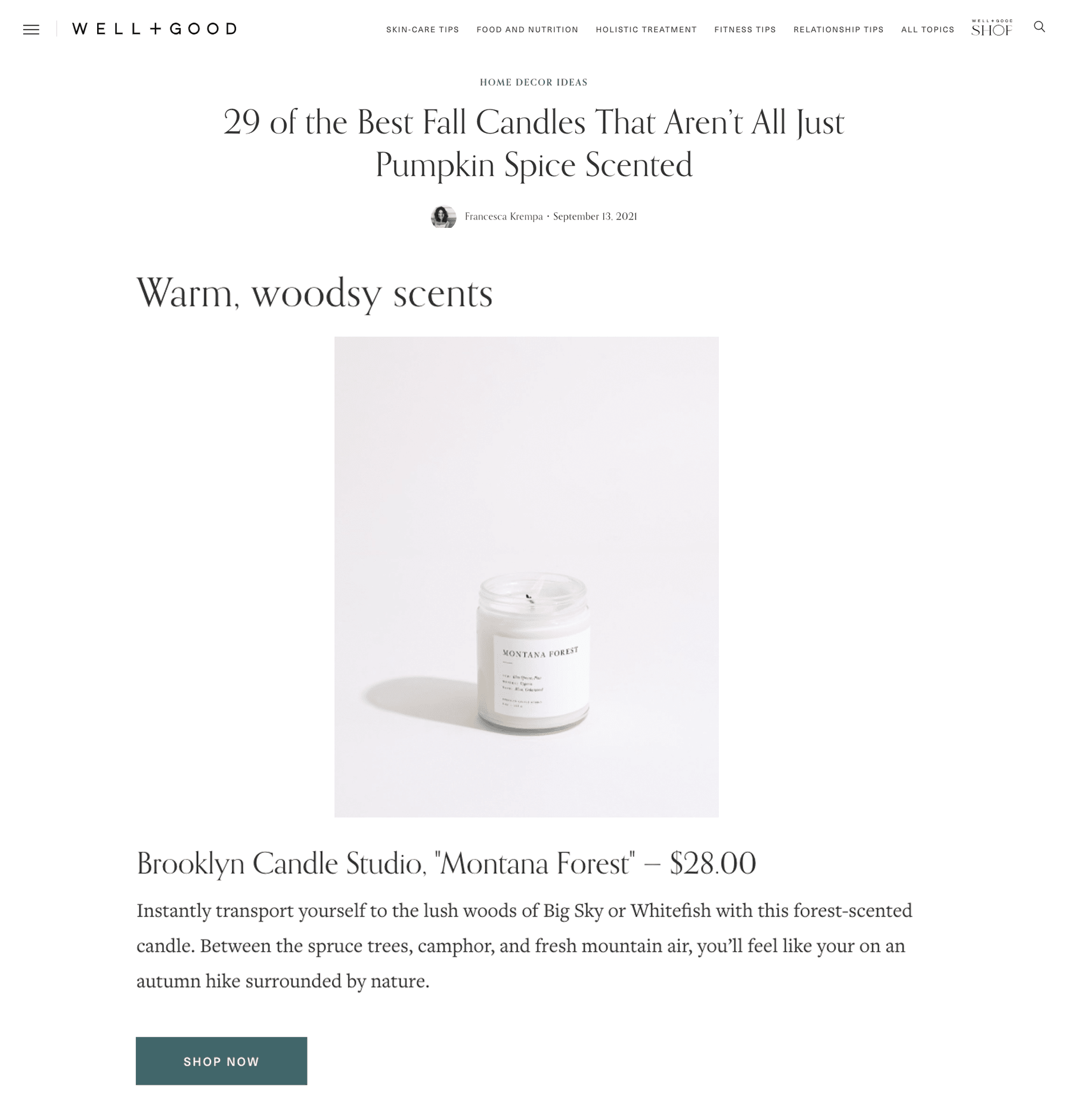Well + Good: September 2021