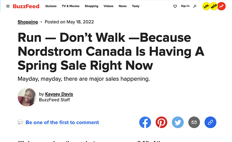 BUZZFEED: MAY 2022