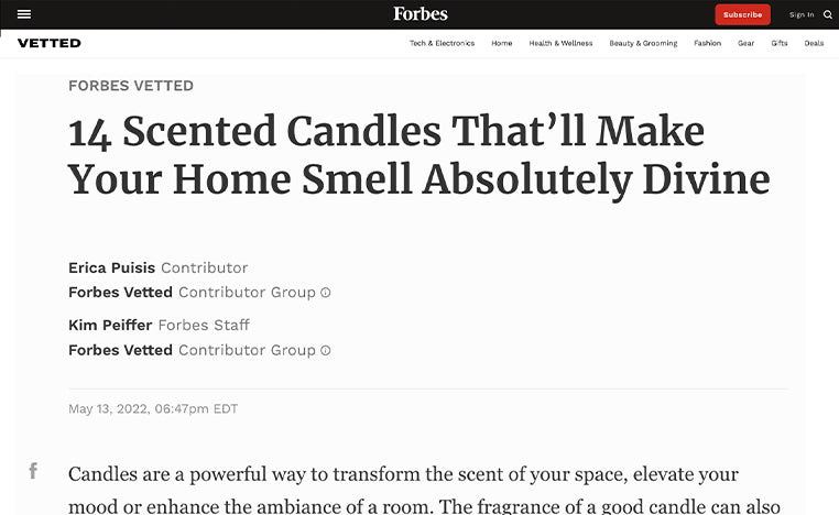 FORBES: MAY 2022