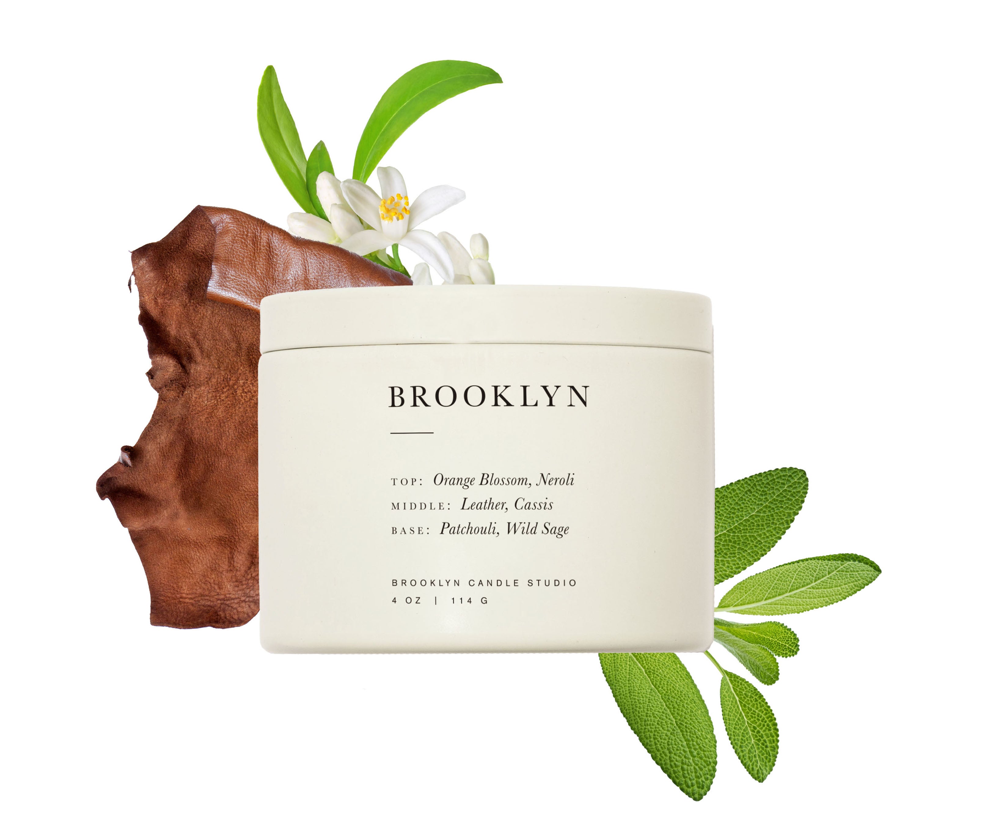 Brooklyn Travel Candle Scent Composition 