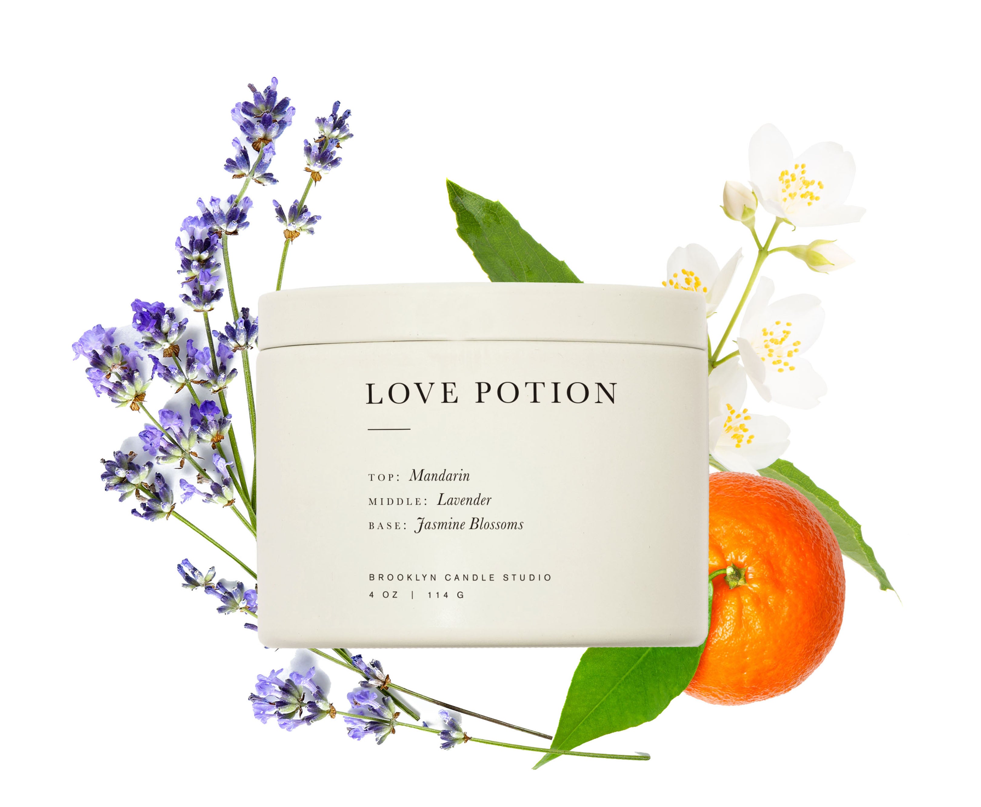 Love Potion Travel Candle Scent Composition 