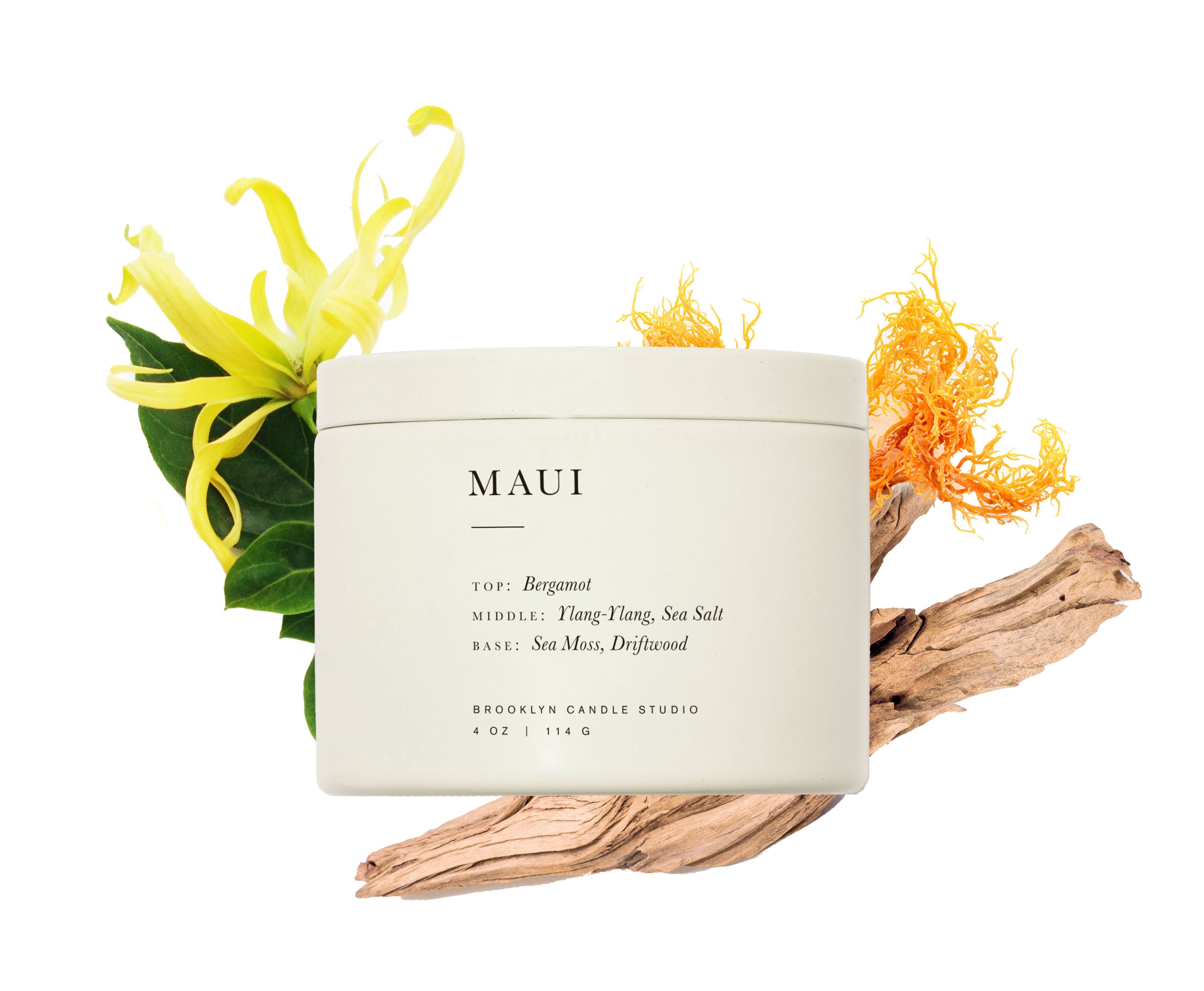 Maui Travel Candle Scent Composition 