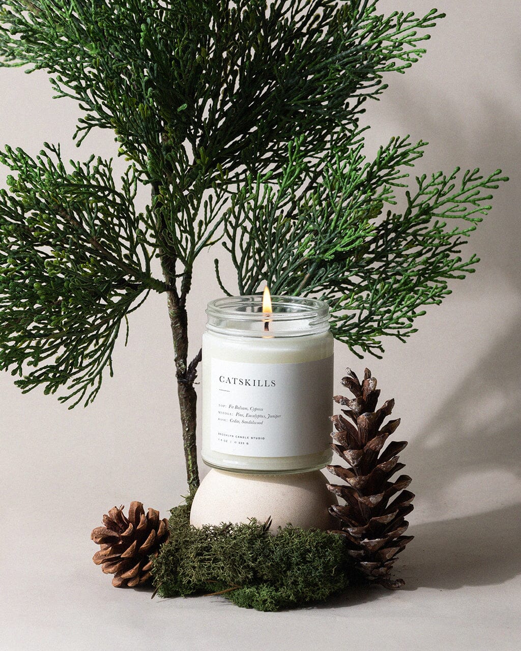Catskills Jar Candle Minimalist Brooklyn Candle Studio 