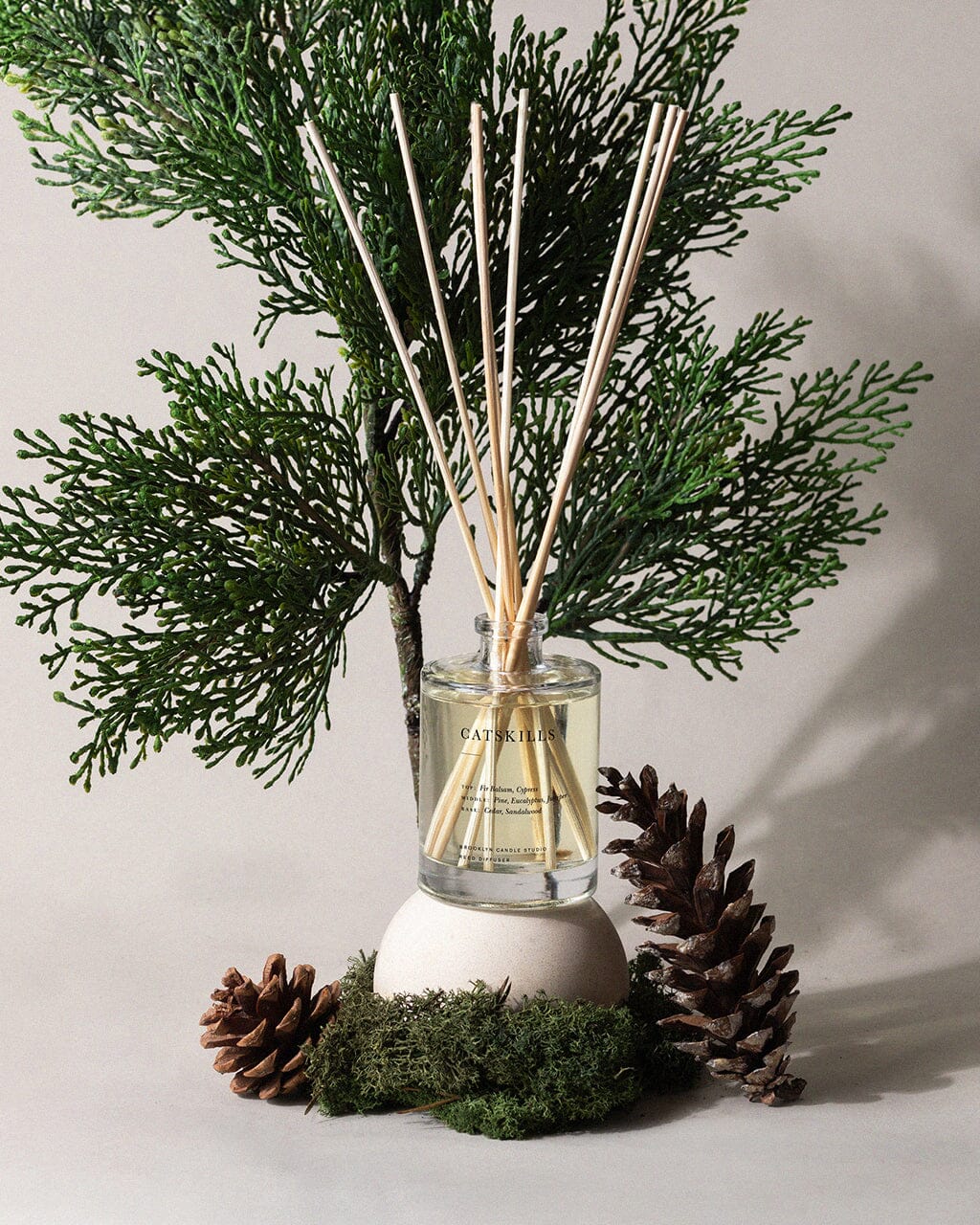 Catskills Reed Diffuser Reed Diffusers Brooklyn Candle Studio 