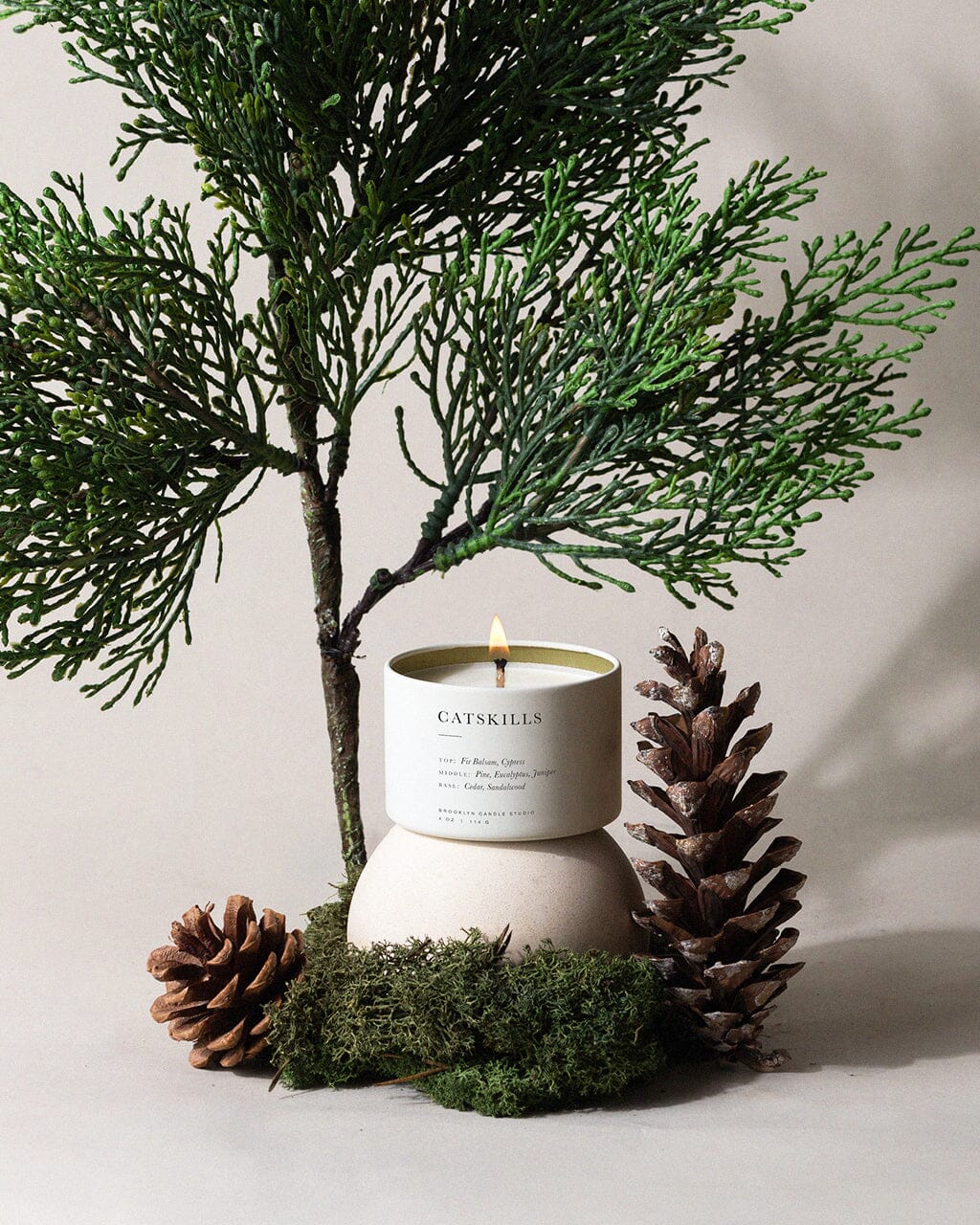 Catskills Travel Candle Mini Candle Tins Brooklyn Candle Studio 