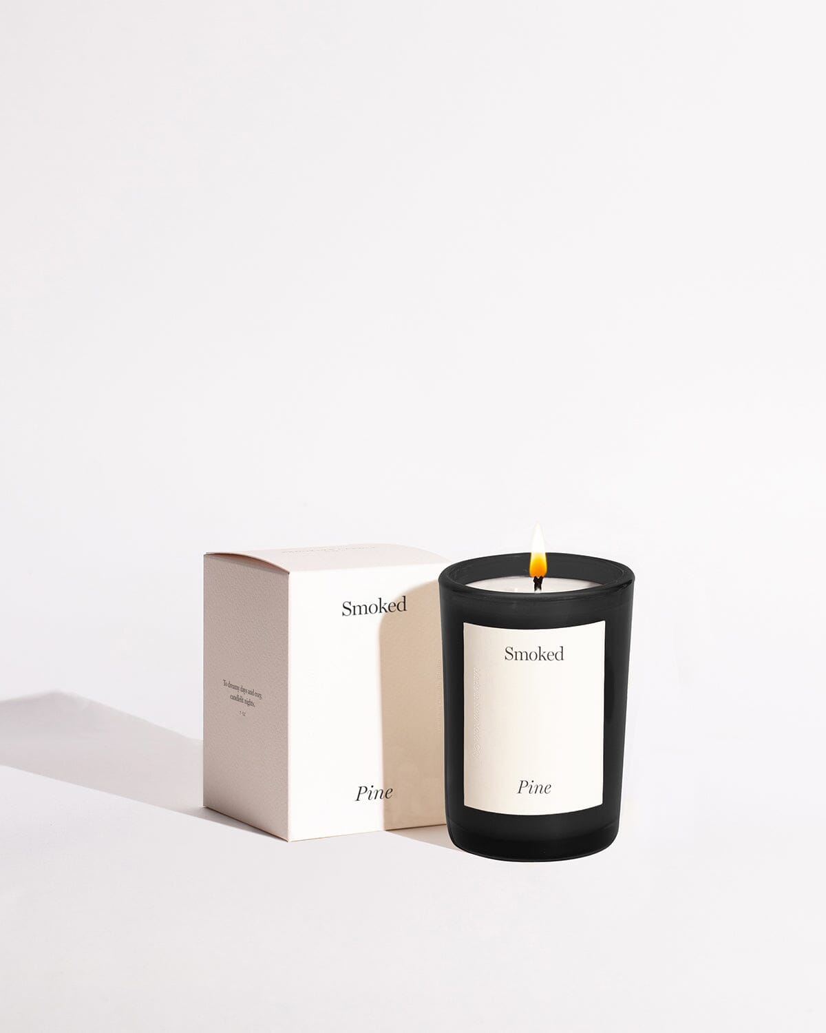 December: Limited Edition Smoked Pine Candle Limited Edition Brooklyn Candle Studio 