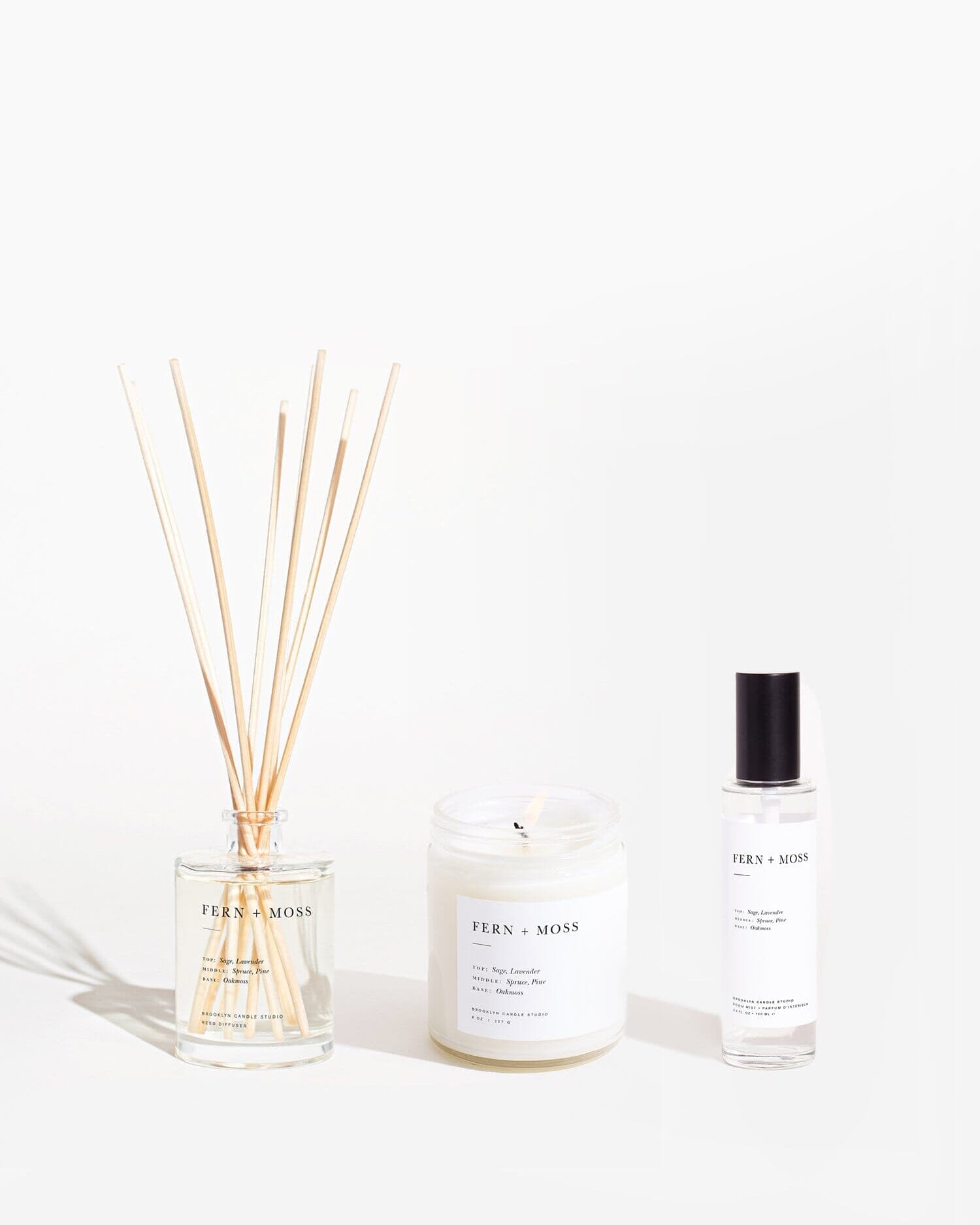 Fern + Moss Scent Bundle Bundles Brooklyn Candle Studio 