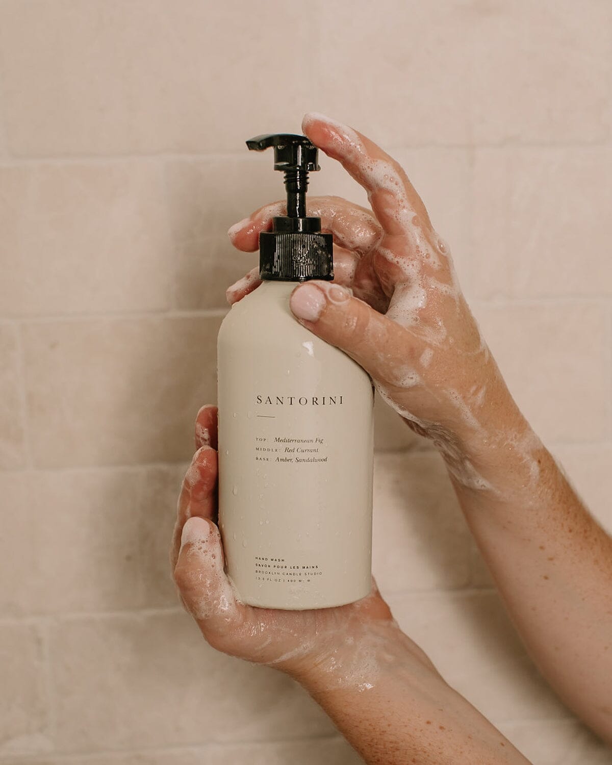 Hand + Body Wash Duo: Sunday Morning and Santorini Soap Brooklyn Candle Studio 