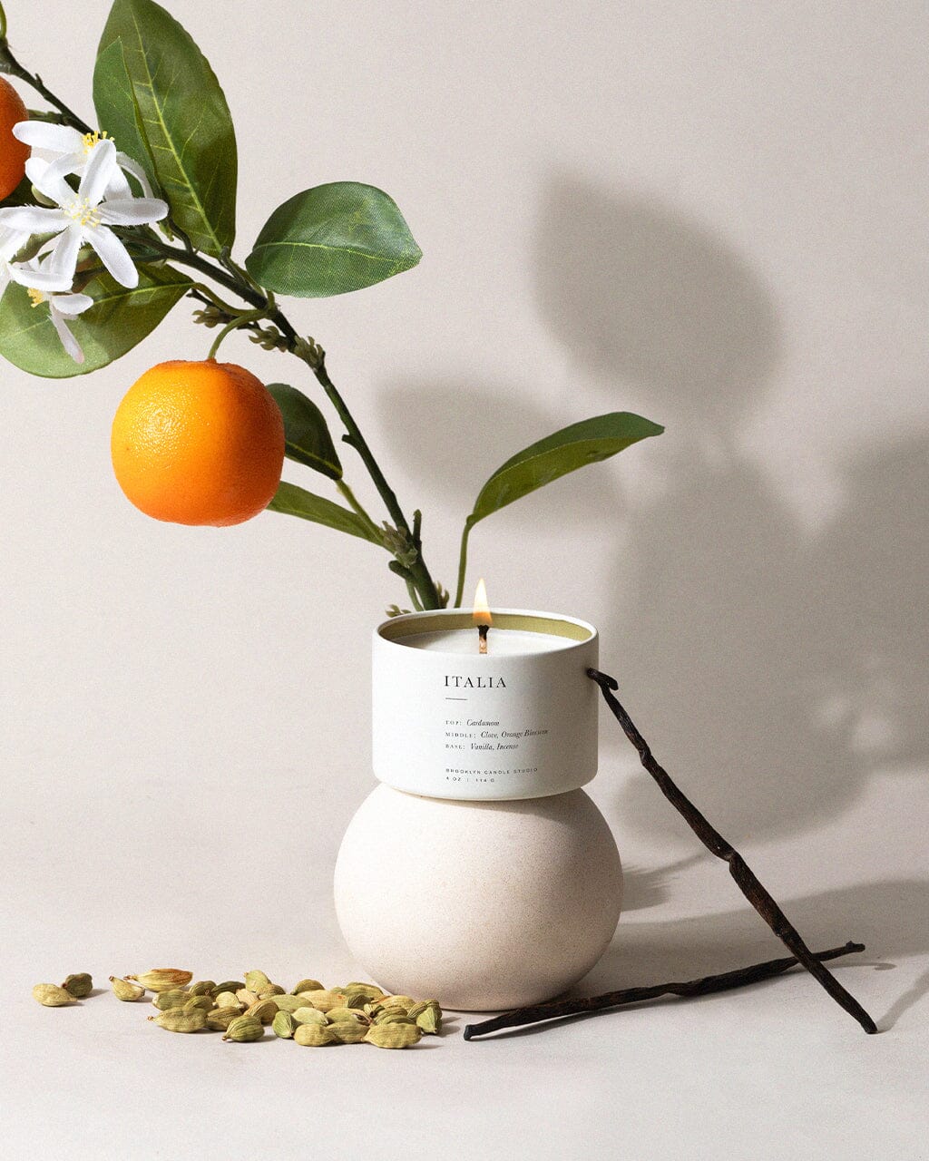 Italia Travel Candle Mini Candle Tins Brooklyn Candle Studio 