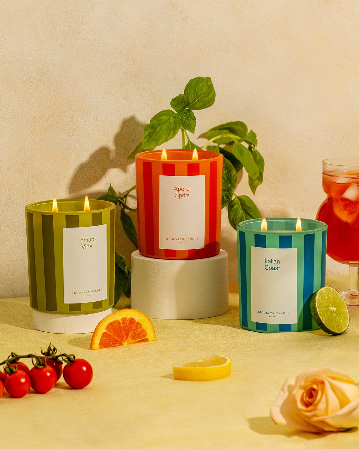 Italian Coast Bundles - Set of 3 Candles Limited Edition Brooklyn Candle Studio 