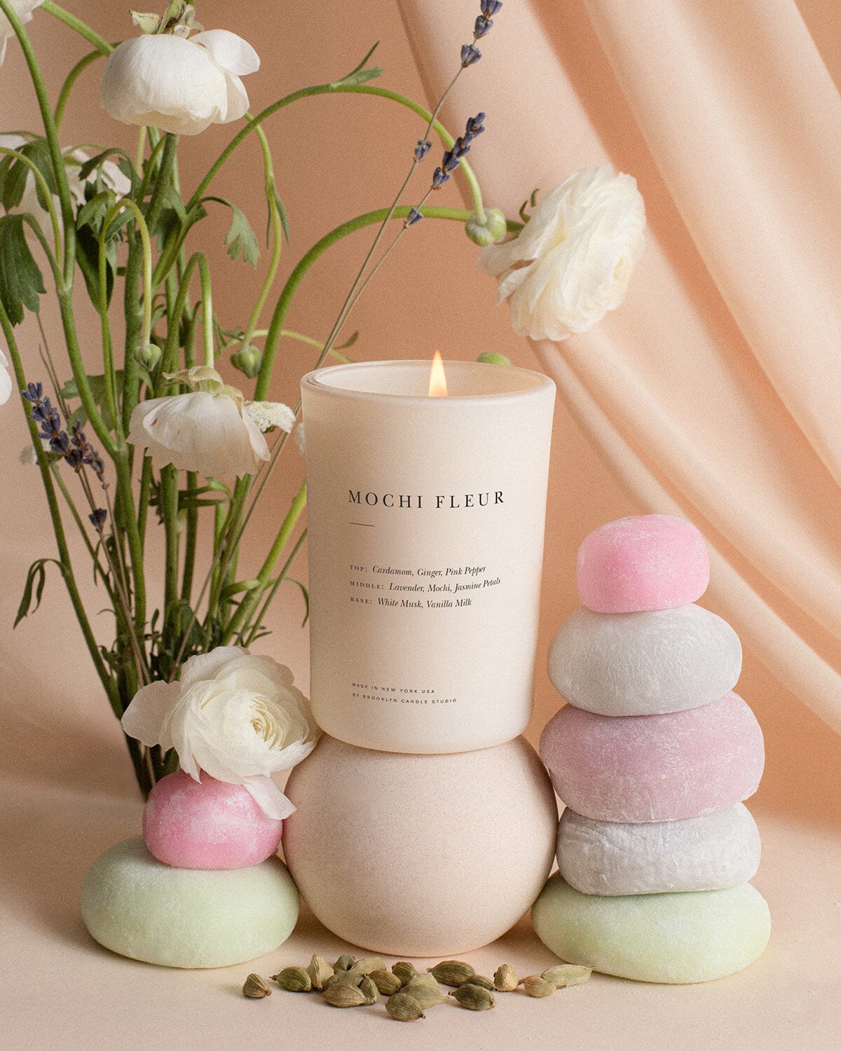Limited Edition Mochi Fleur Candle Limited Edition Brooklyn Candle Studio 