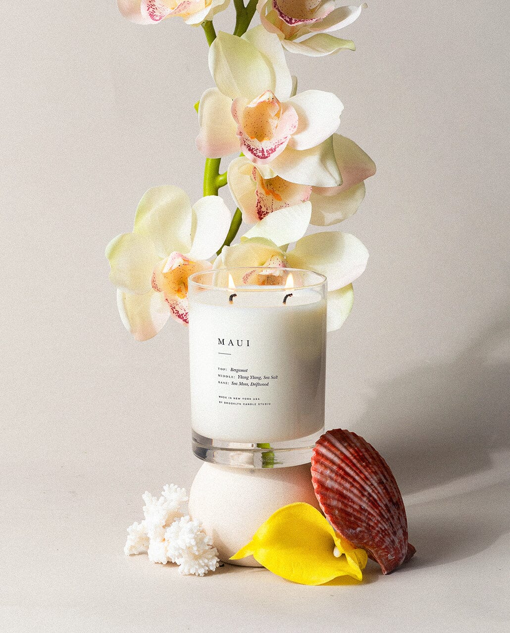 Maui Classic 2-Wick Candle Escapist Collection Brooklyn Candle Studio 