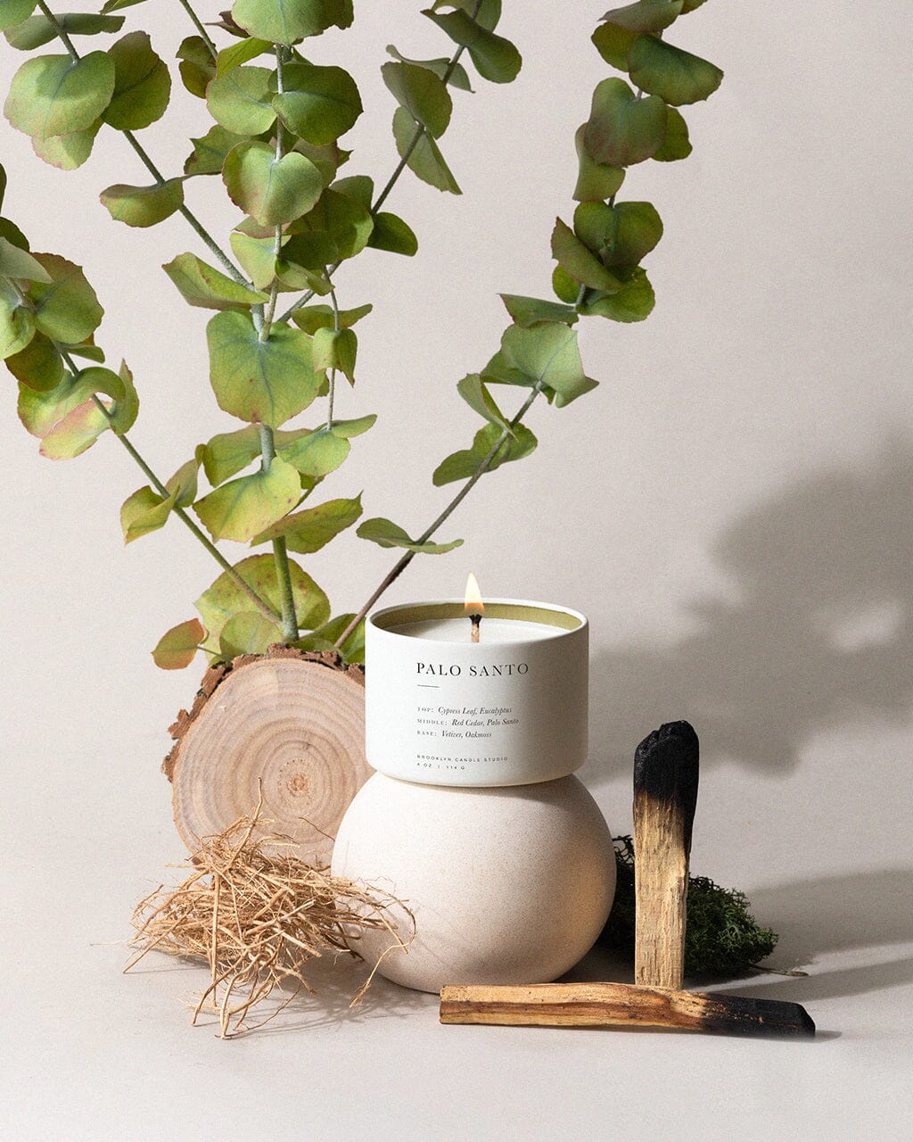 Palo Santo Travel Candle Mini Candle Tins Brooklyn Candle Studio 