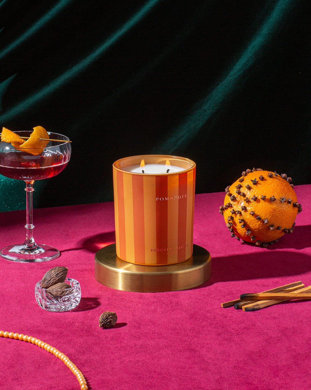 Pomander Holiday Candle Limited Edition Brooklyn Candle Studio 