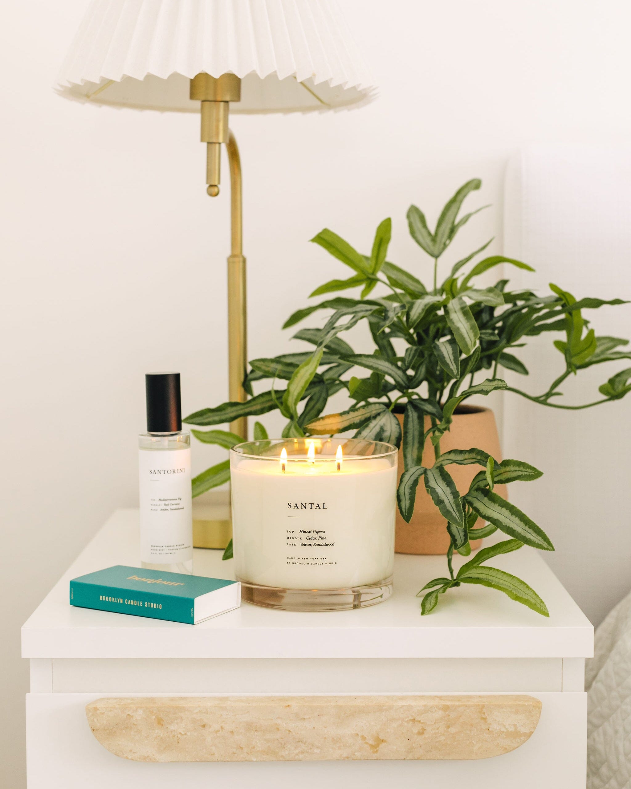Santal XL 3-Wick Candle Maximalist Brooklyn Candle Studio 