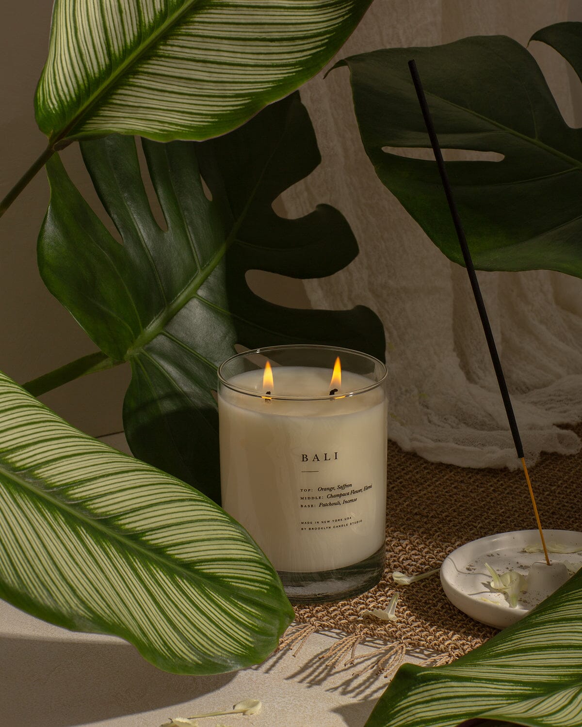 Bali Classic 2-Wick Candle Escapist Collection Brooklyn Candle Studio 