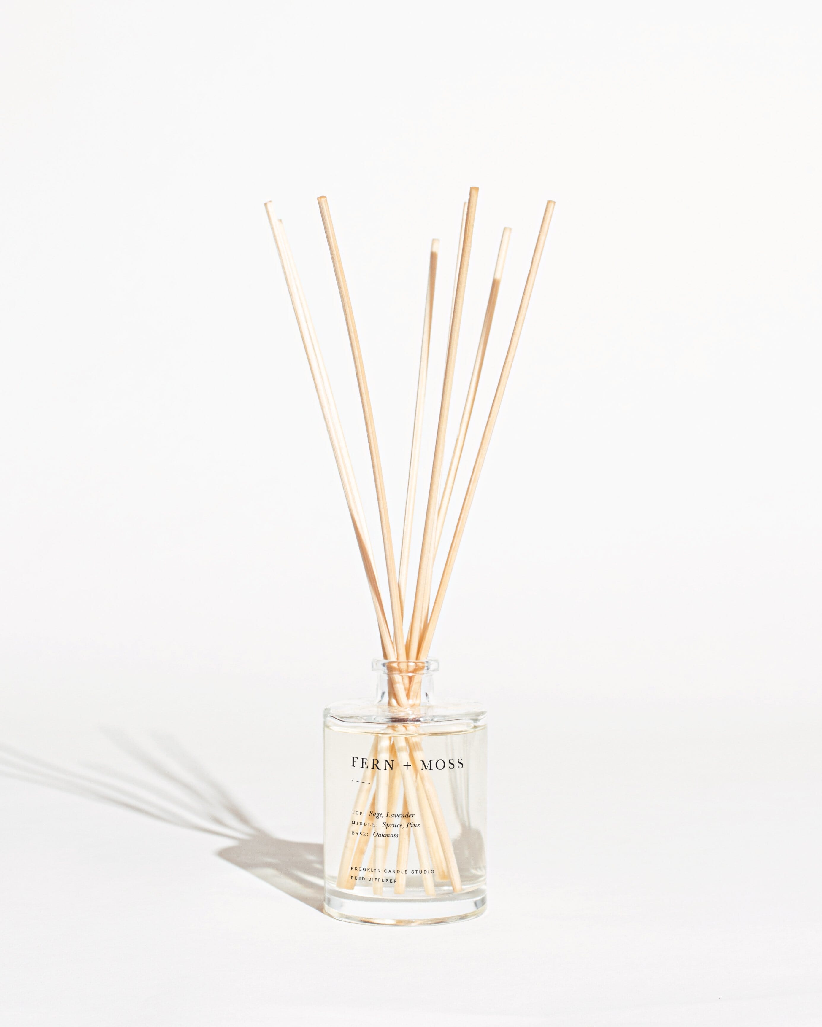 Fern + Moss Reed Diffuser Reed Diffusers Brooklyn Candle Studio 