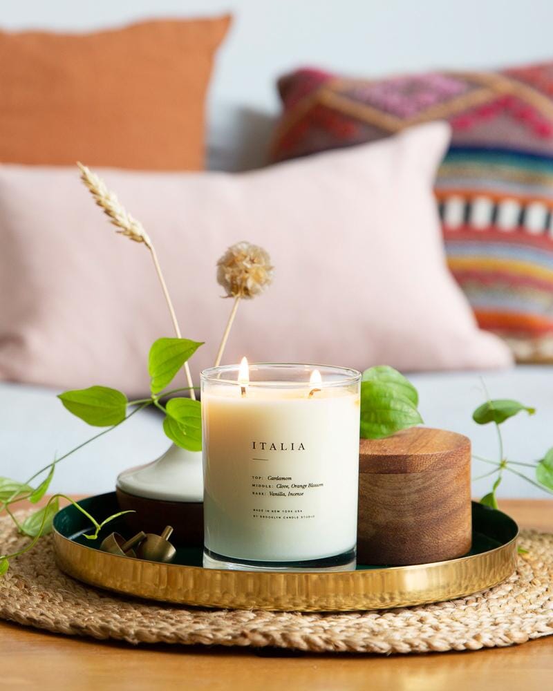 Italia Classic 2-Wick Candle Escapist Collection Brooklyn Candle Studio 