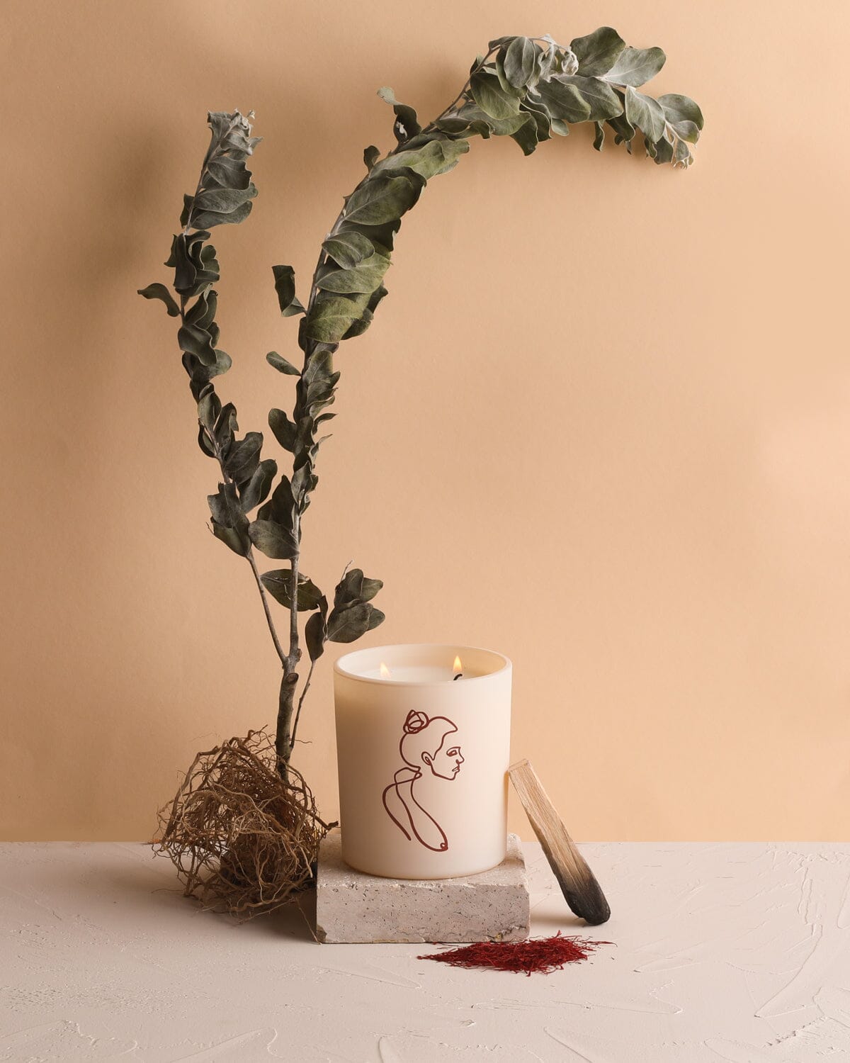 Saffron Bloom - Allison Kunath Artist Edition Candle Allison Kunath Brooklyn Candle Studio 
